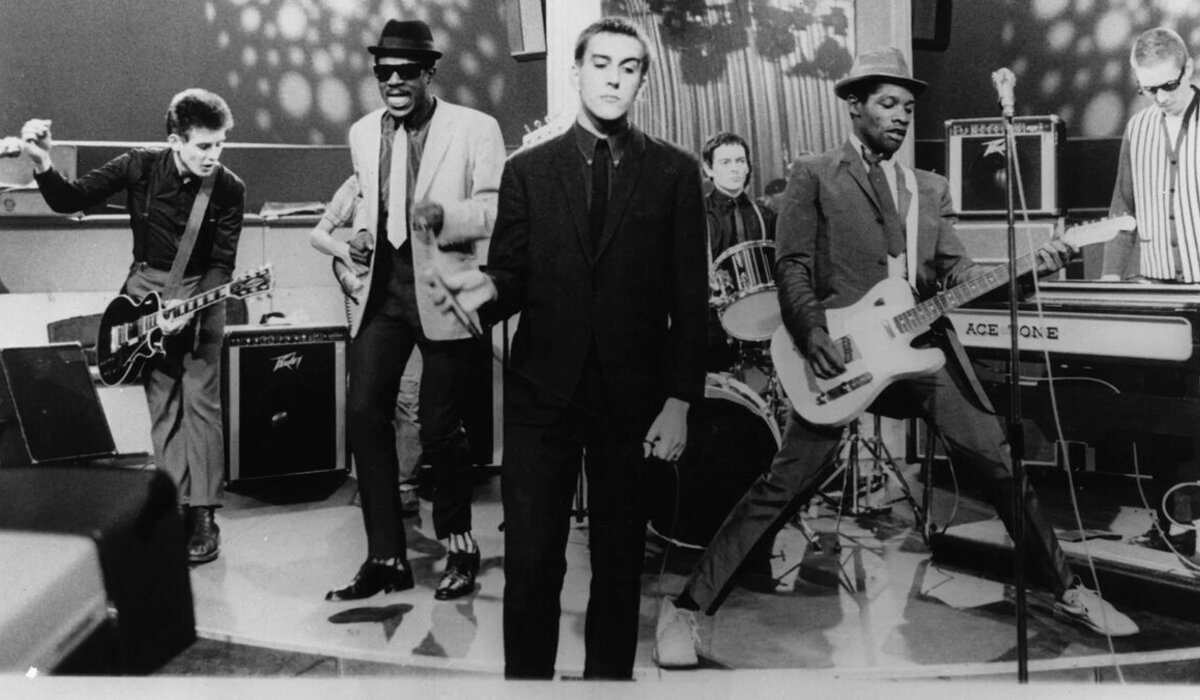 The Specials stage performance press mid