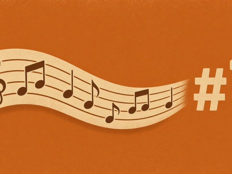 Drawing of the longest song ever to reach number one