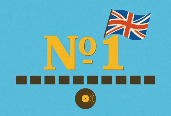 Drawing of a song holding the UK number one for the most weeks